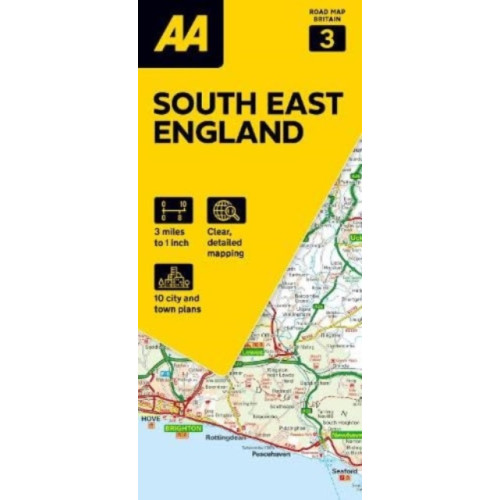 AA Publishing AA Road Map South East England