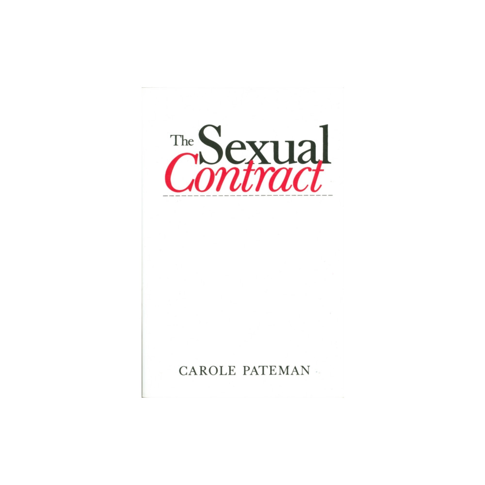 Produktbild för The Sexual Contract (häftad, eng)