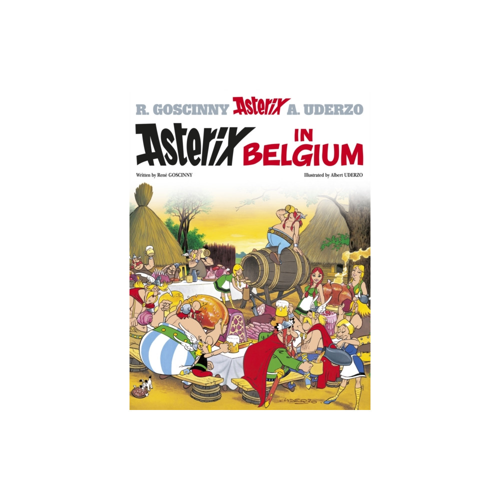 Produktbild för Asterix: Asterix in Belgium (inbunden, eng)