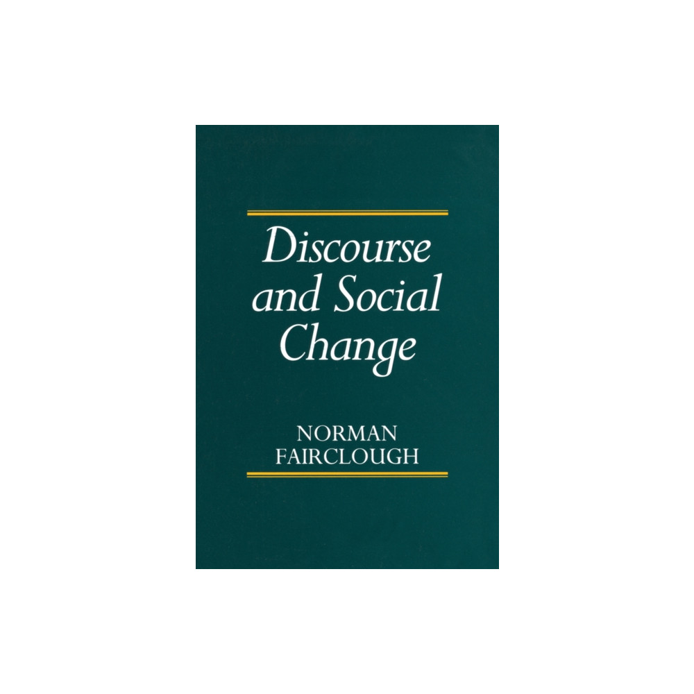 Produktbild för Discourse and Social Change (häftad, eng)