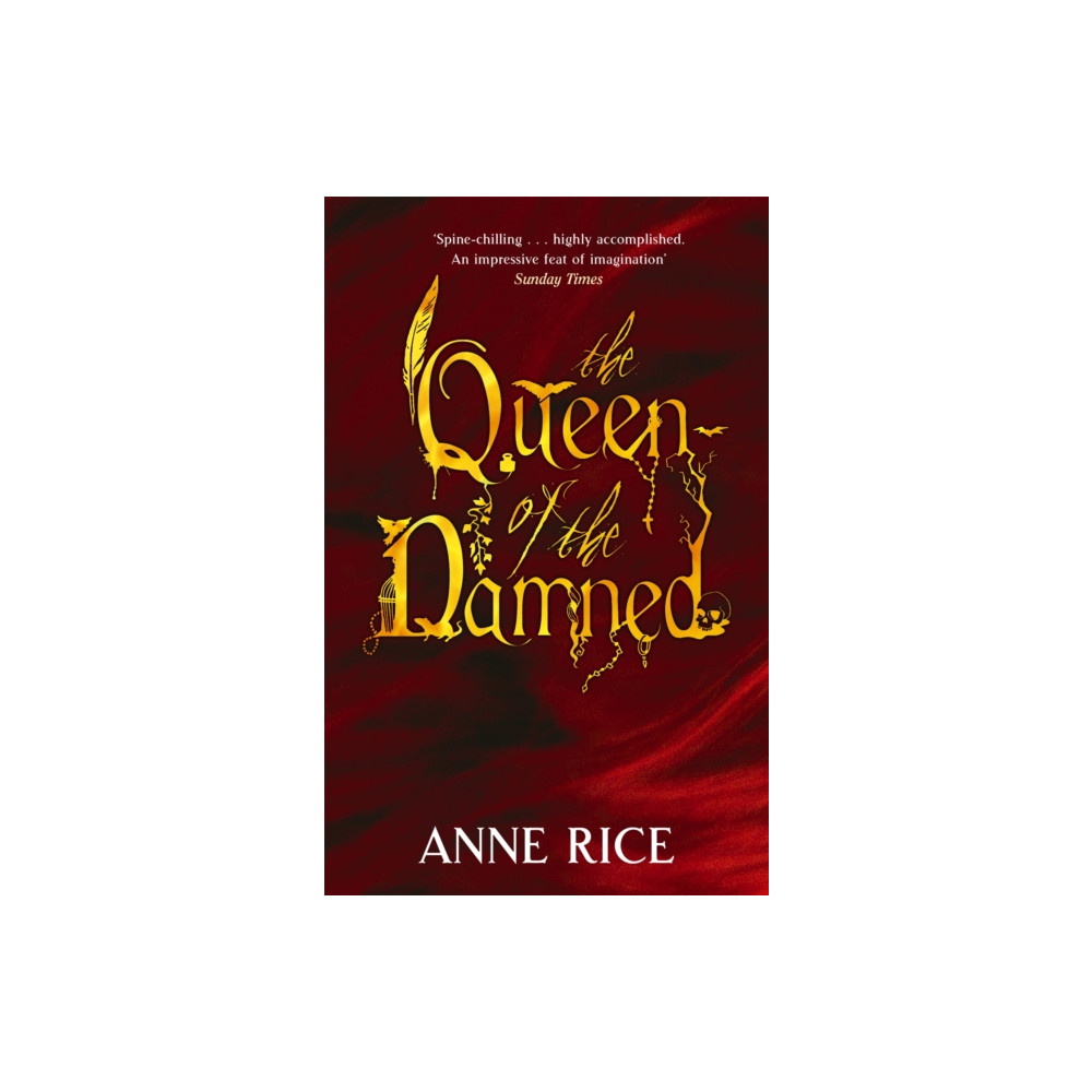 Produktbild för The Queen Of The Damned (häftad, eng)