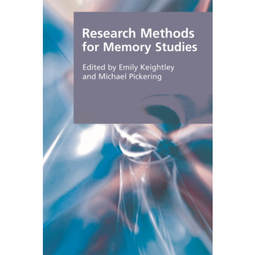 Edinburgh university press Research Methods for Memory Studies (häftad, eng)