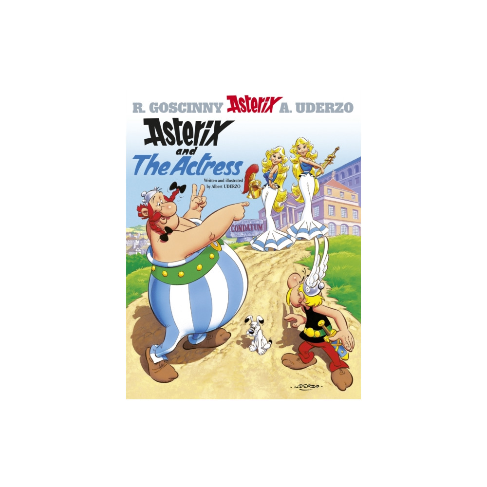 Produktbild för Asterix: Asterix and The Actress (häftad, eng)