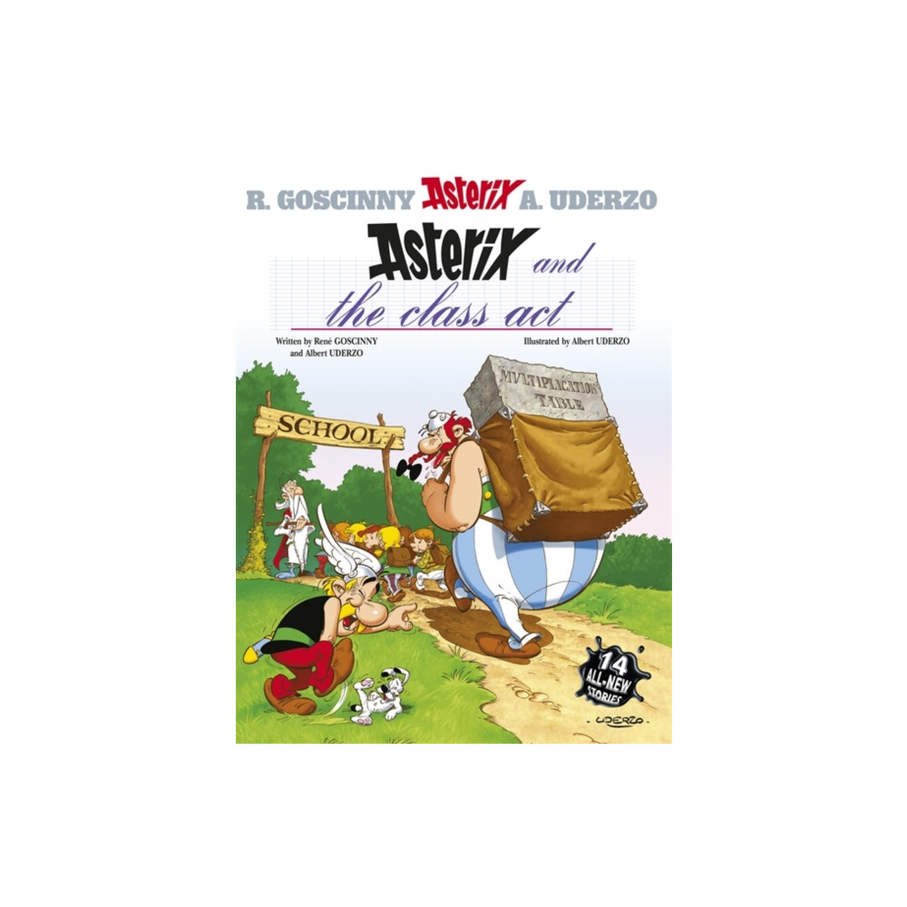 Produktbild för Asterix: Asterix and The Class Act (inbunden, eng)
