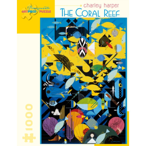 Pomegranate Communications Inc,US Charley Harper the Coral Reef 1000-Piece Jigsaw Puzzle