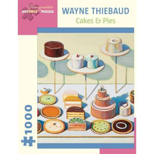 Pomegranate Communications Inc,US Wayne Thiebaud Cakes & Pies 1000-Piece Jigsaw Puzzle