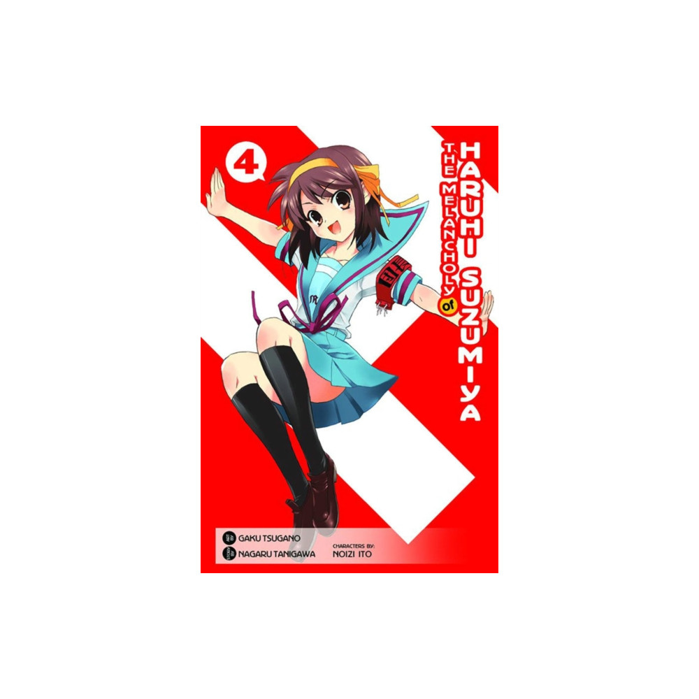 Produktbild för The Melancholy Of Haruhi Suzumiya, Vol.4 - Manga (häftad, eng)