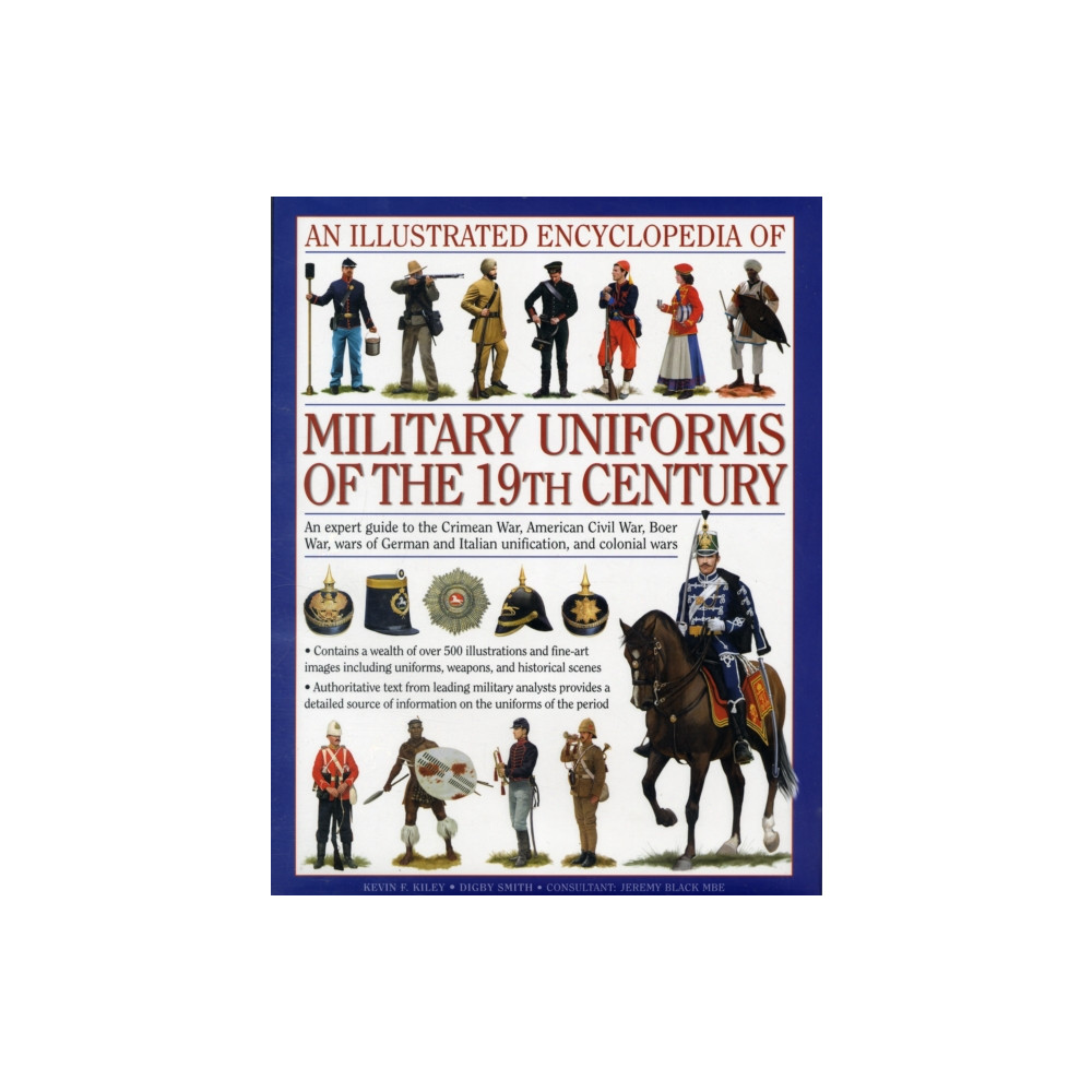 Produktbild för Illustrated Encyclopedia of Military Uniforms of the 19th Century (inbunden, eng)