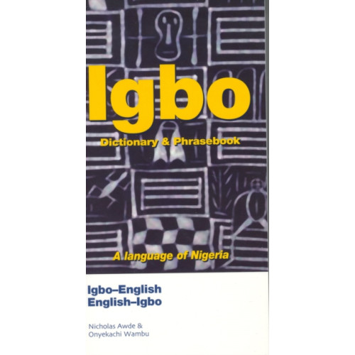 Hippocrene Books Inc.,U.S. Igbo-English/English-Igbo Dictionary & Phrasebook (häftad, eng)