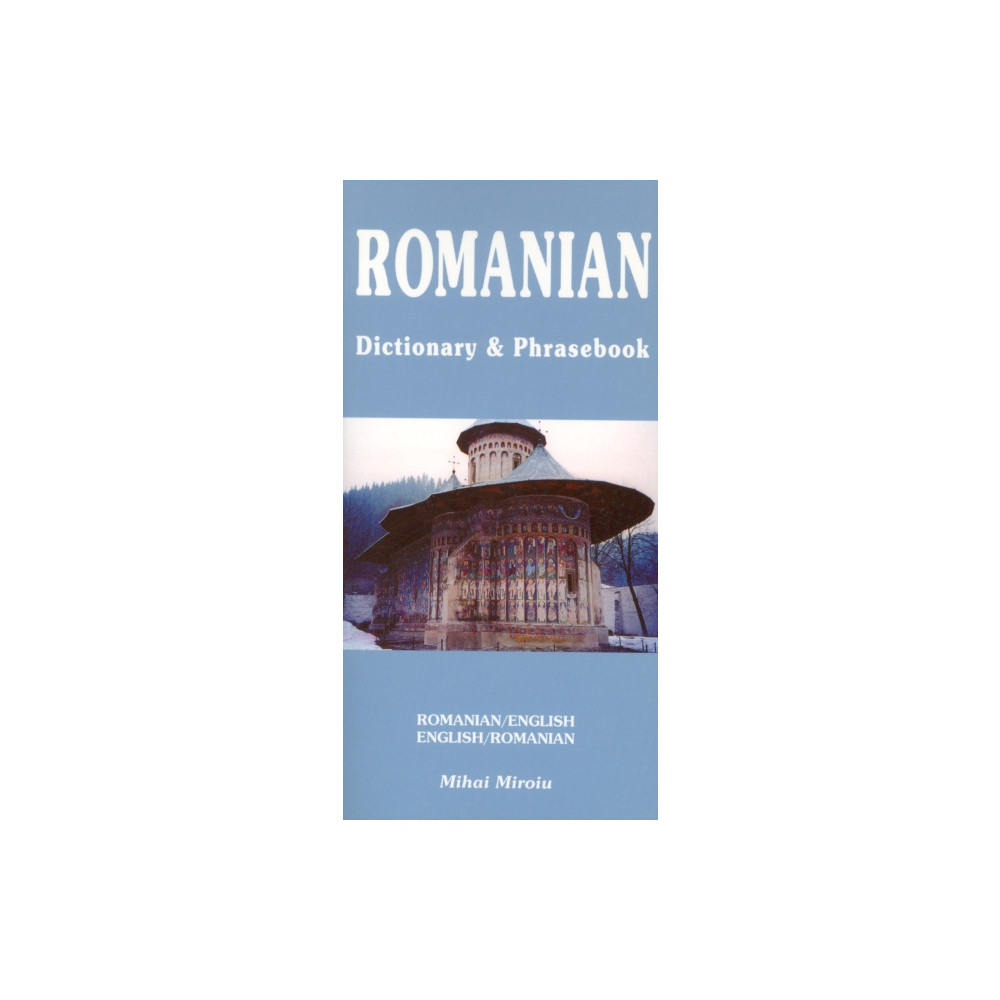 Produktbild för Romanian-English/English-Romanian Dictionary & Phrasebook (häftad, eng)