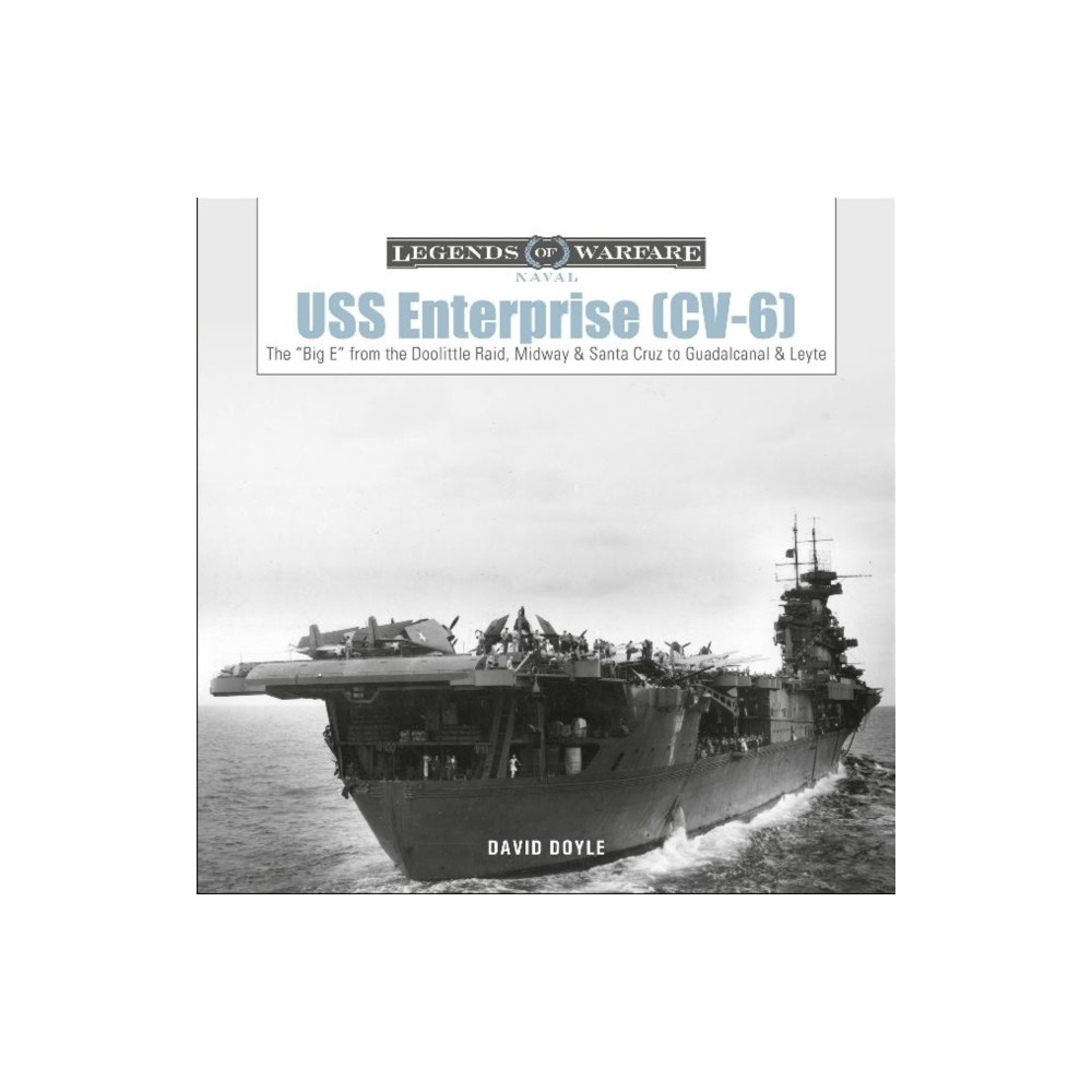 Produktbild för USS Enterprise (CV-6) (inbunden, eng)