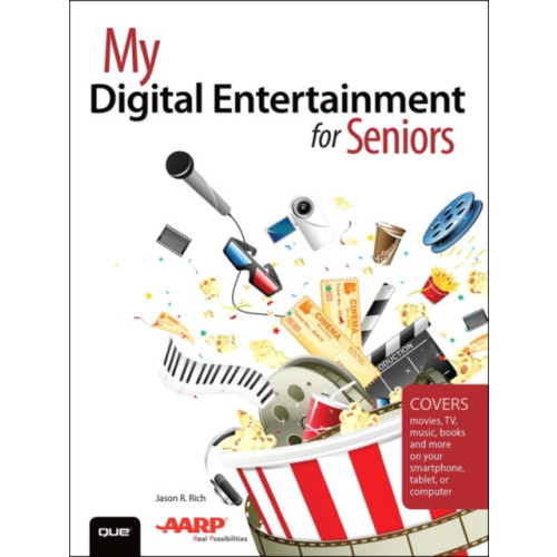 Pearson Education (US) My Digital Entertainment for Seniors (Covers movies, TV, music, books and more on your smartphone, tablet, or computer) (häftad, eng)