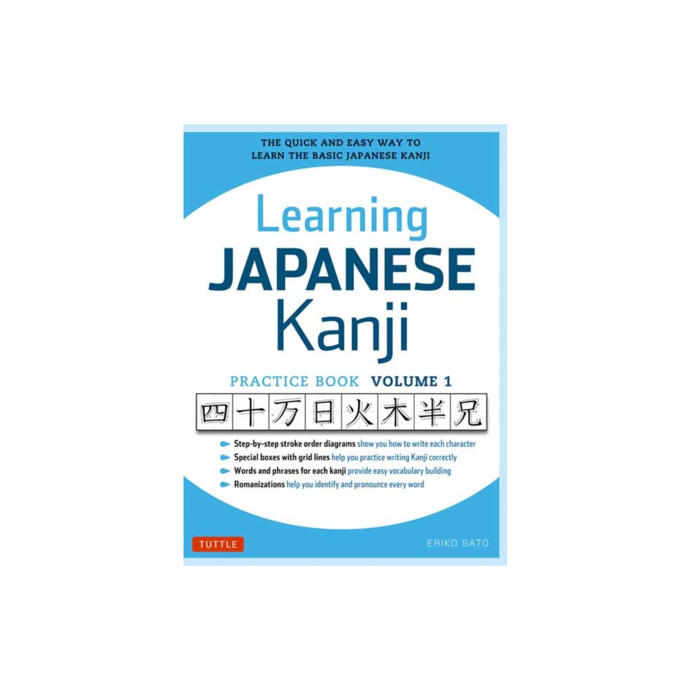 Produktbild för Learning Japanese Kanji Practice Book Volume 1 (häftad, eng)