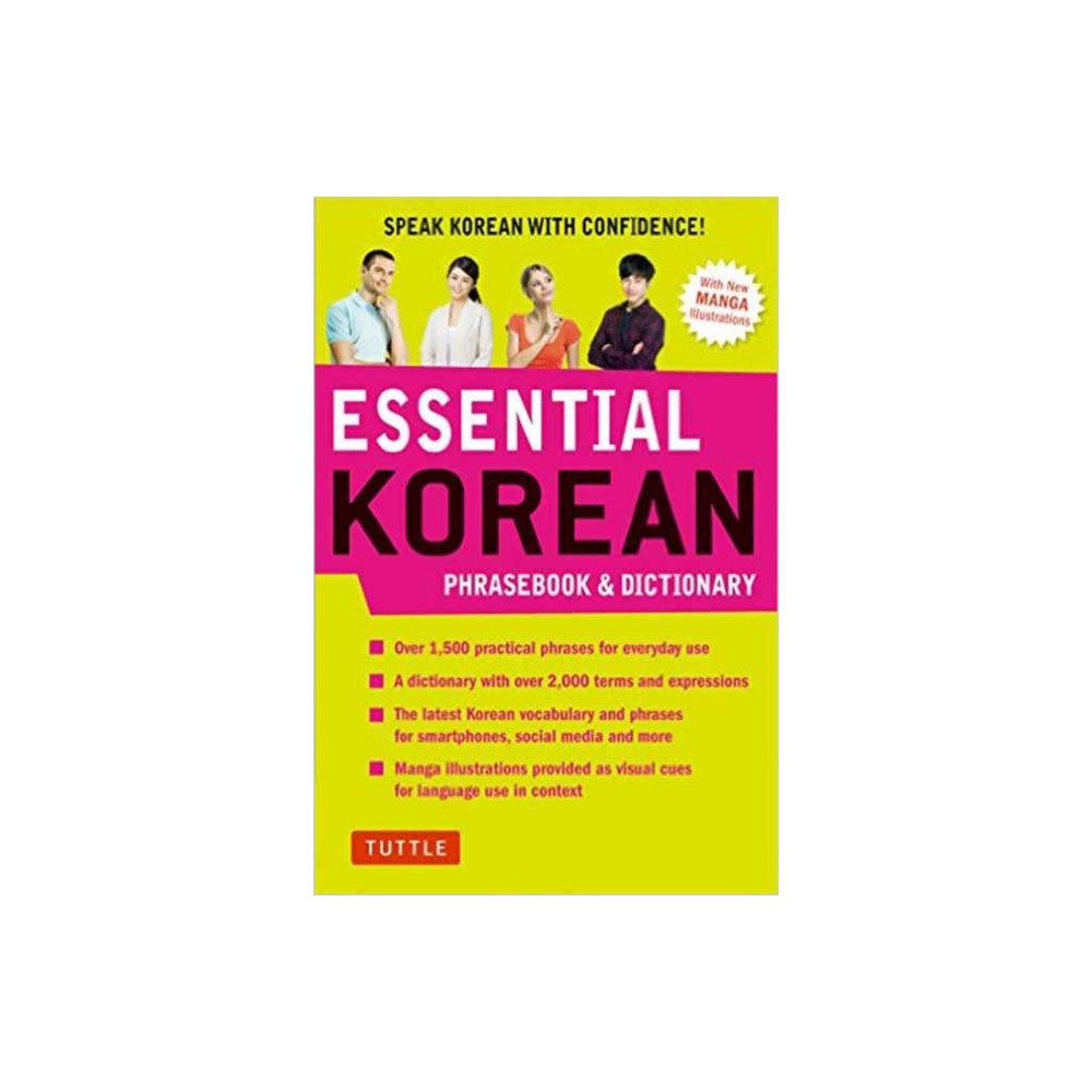 Produktbild för Essential Korean Phrasebook & Dictionary (häftad, eng)