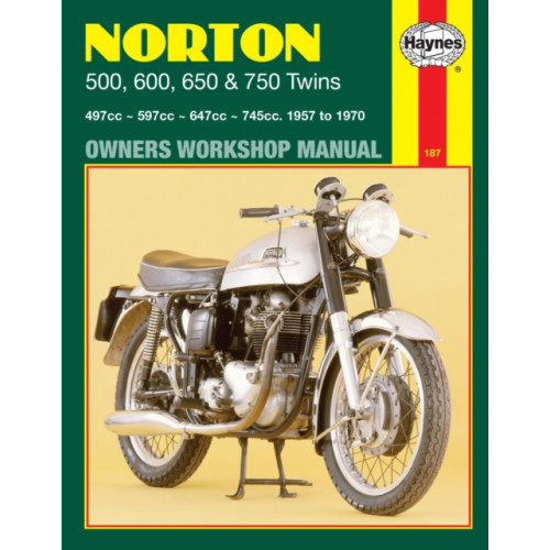 Haynes Publishing Group Norton 500, 600, 650 & 750 Twins (57 - 70) Haynes Repair Manual (häftad, eng)