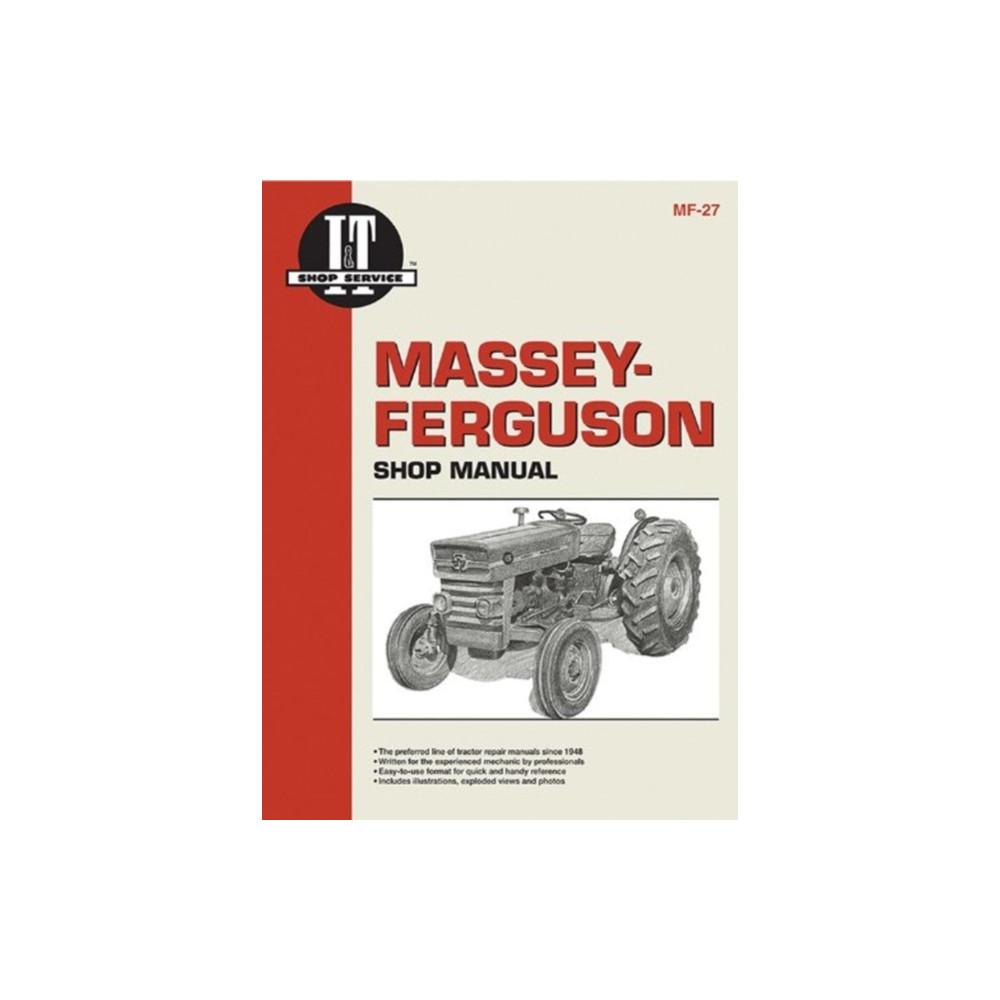 Produktbild för Massey-Ferguson MDLS MF135 MF150 & MF 165 (häftad, eng)