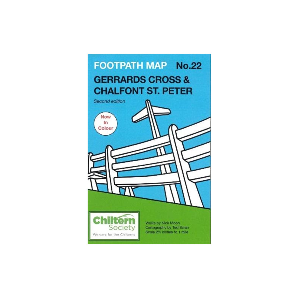 Produktbild för Footpath Map No. 22 Gerrards Cross & Chalfont St. Peter (häftad, eng)