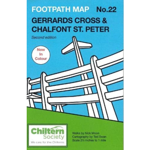 Chiltern Society Footpath Map No. 22 Gerrards Cross & Chalfont St. Peter (häftad, eng)