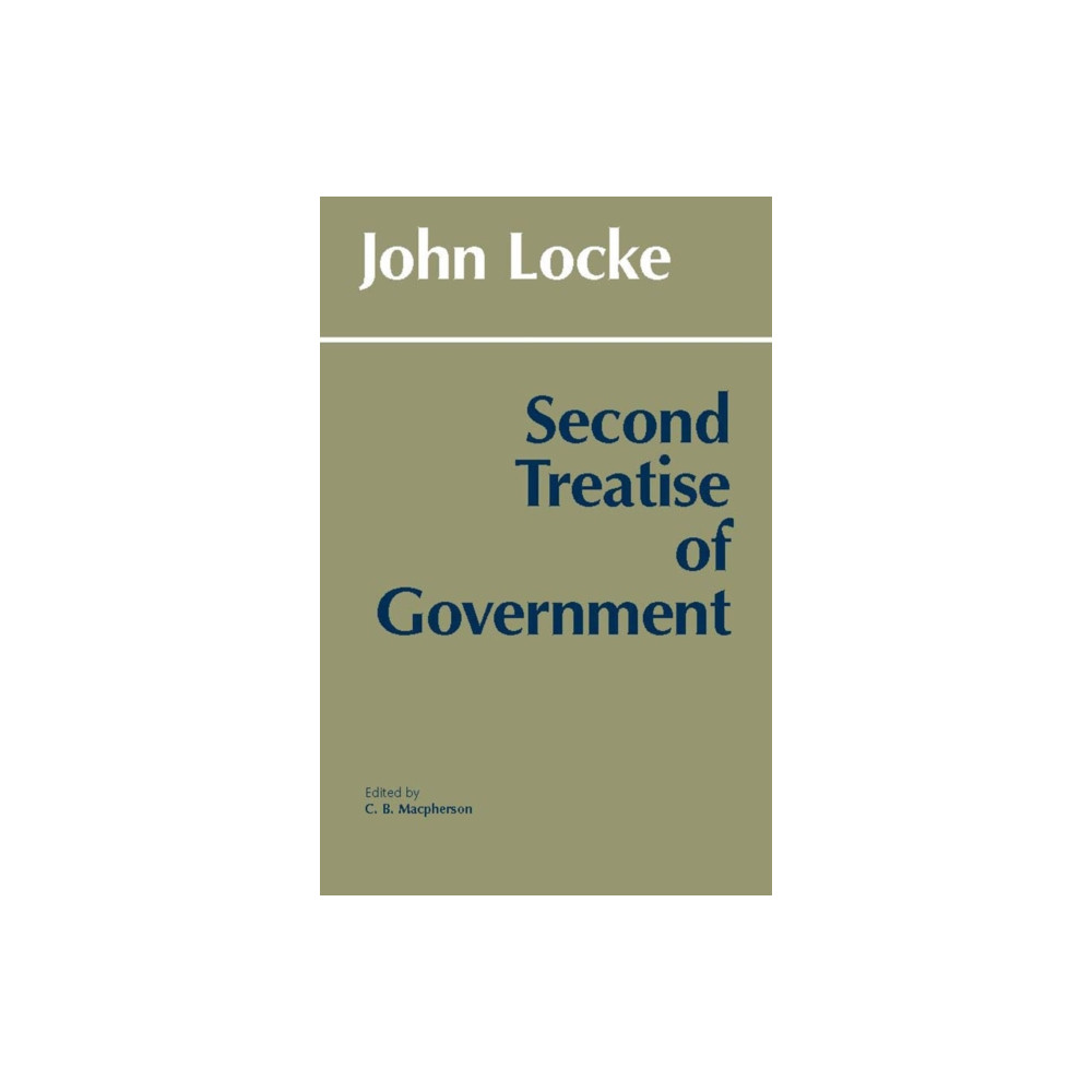 Produktbild för Second Treatise of Government (häftad, eng)