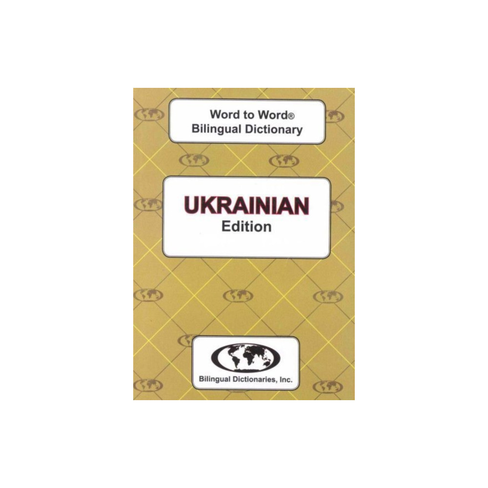 Produktbild för English-Ukrainian & Ukrainian-English Word-to-Word Dictionary (häftad, eng)