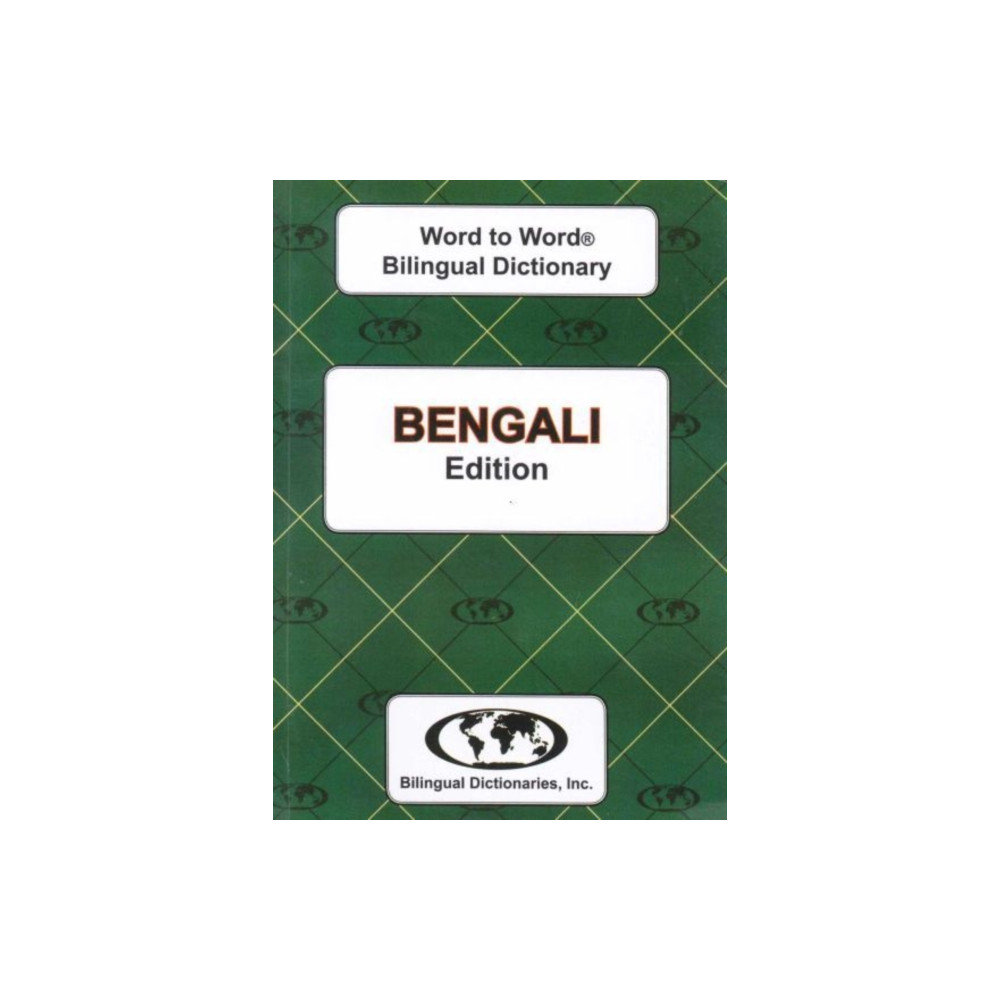 Produktbild för English-Bengali & Bengali-English Word-to-Word Dictionary (häftad, eng)
