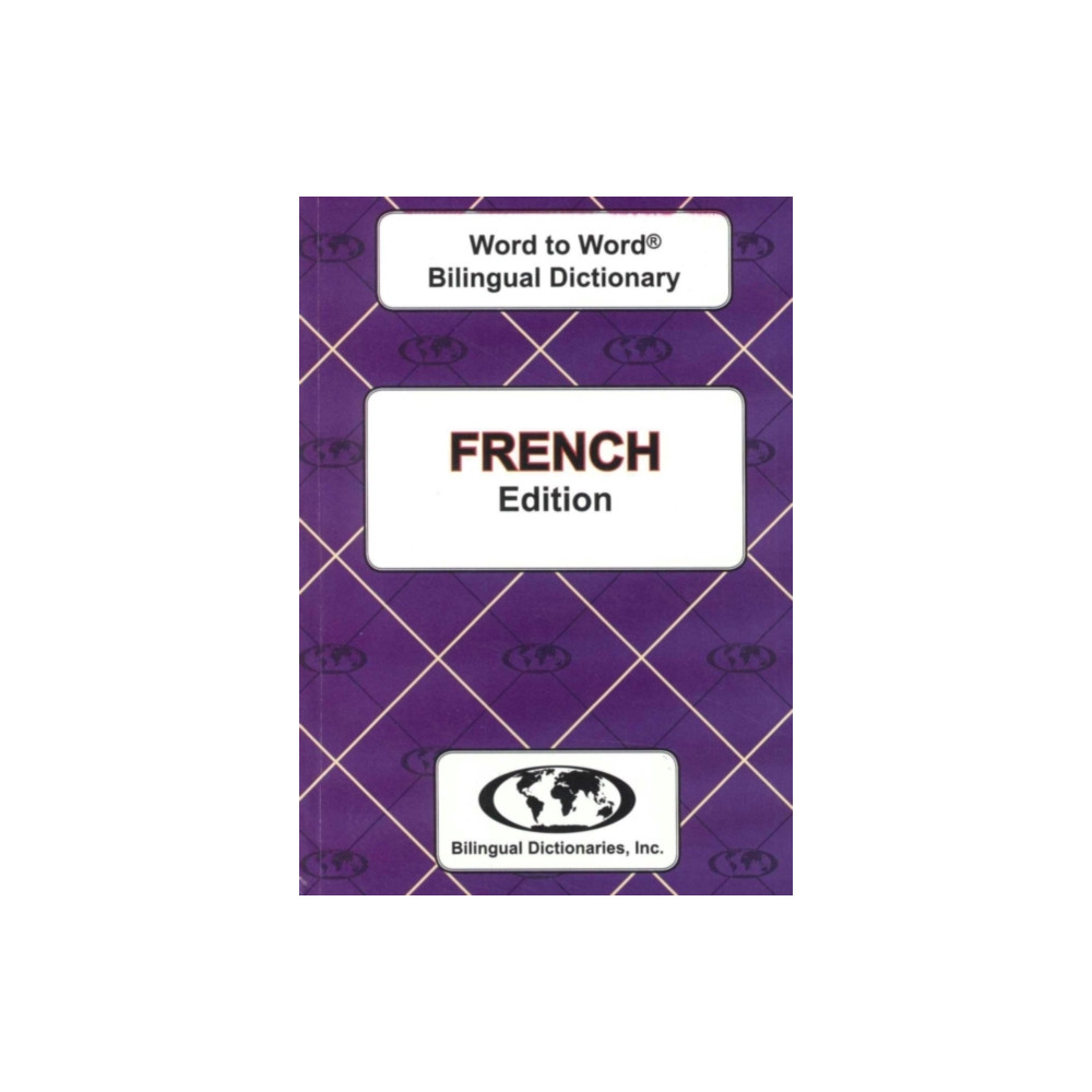 Produktbild för English-French & French-English Word-to-Word Dictionary (häftad, eng)