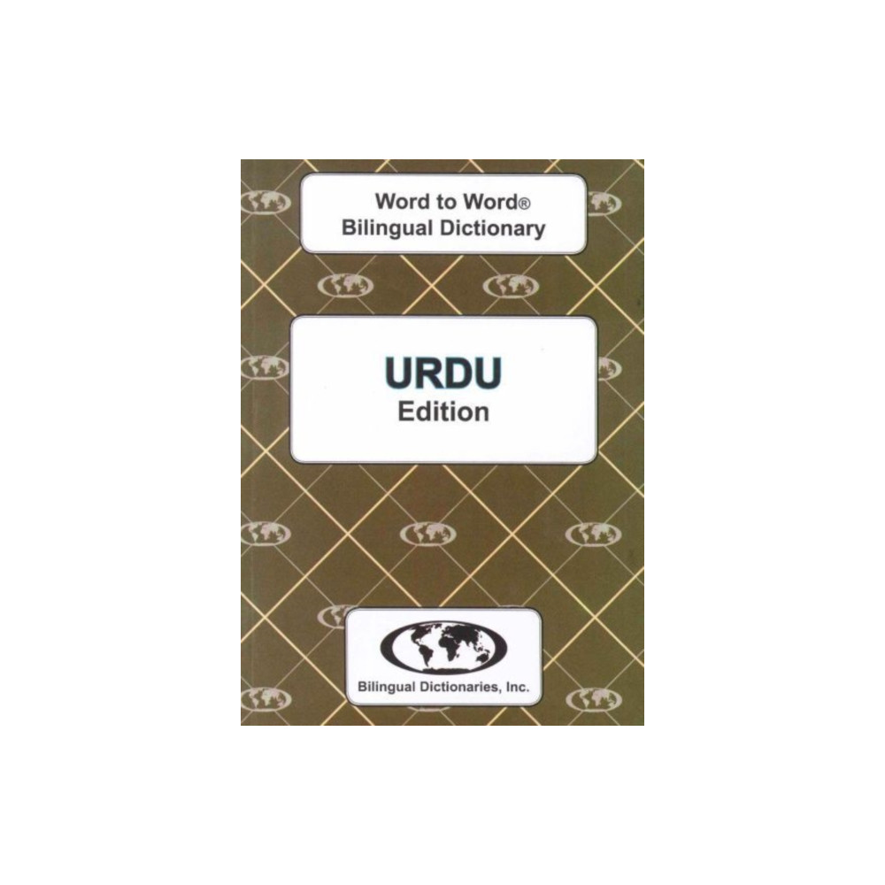 Produktbild för English-Urdu & Urdu-English Word-to-Word Dictionary (häftad, eng)