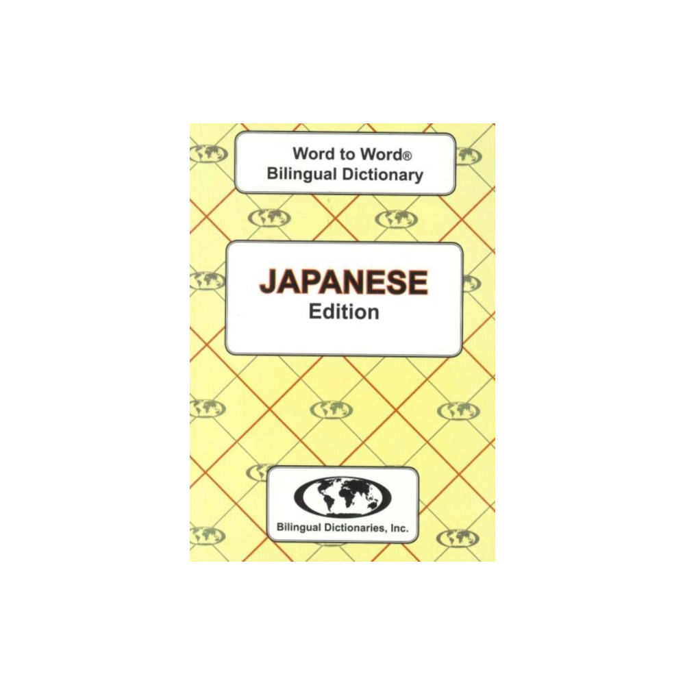 Produktbild för English-Japanese & Japanese-English Word-to-Word Dictionary (häftad, eng)