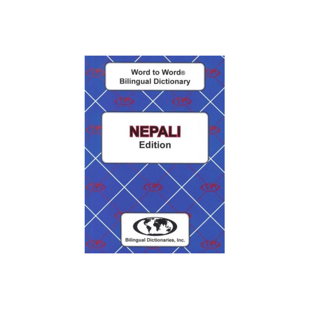 Produktbild för English-Nepali & Nepali-English Word-to-Word Dictionary (häftad, eng)