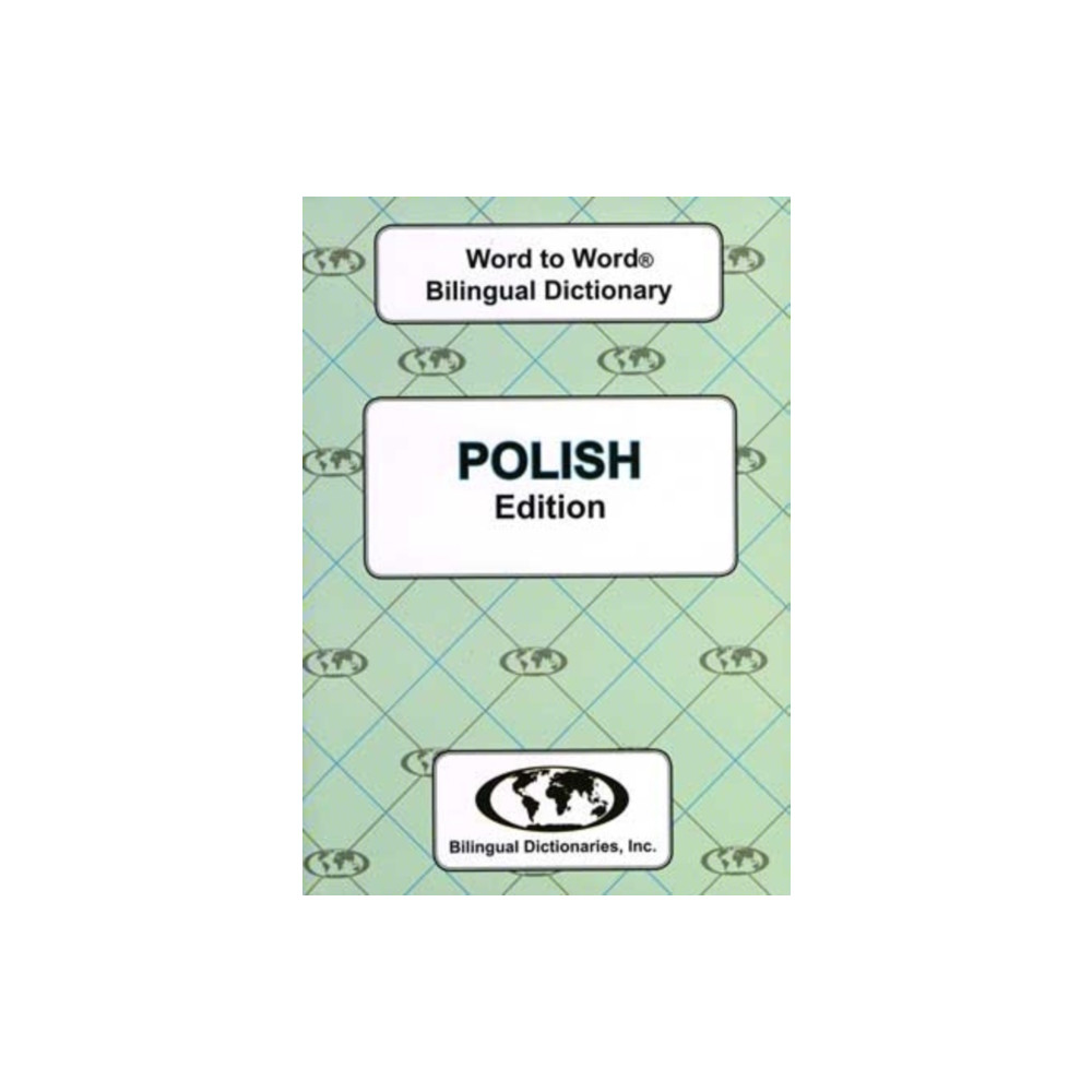 Produktbild för English-Polish & Polish-English Word-to-Word Dictionary (häftad, eng)