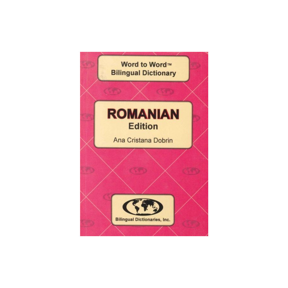 Produktbild för English-Romanian & Romanian-English Word-to-Word Dictionary (häftad, eng)