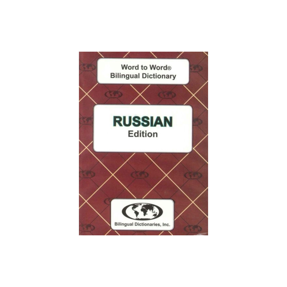 Produktbild för English-Russian & Russian-English Word-to-Word Dictionary (häftad, eng)