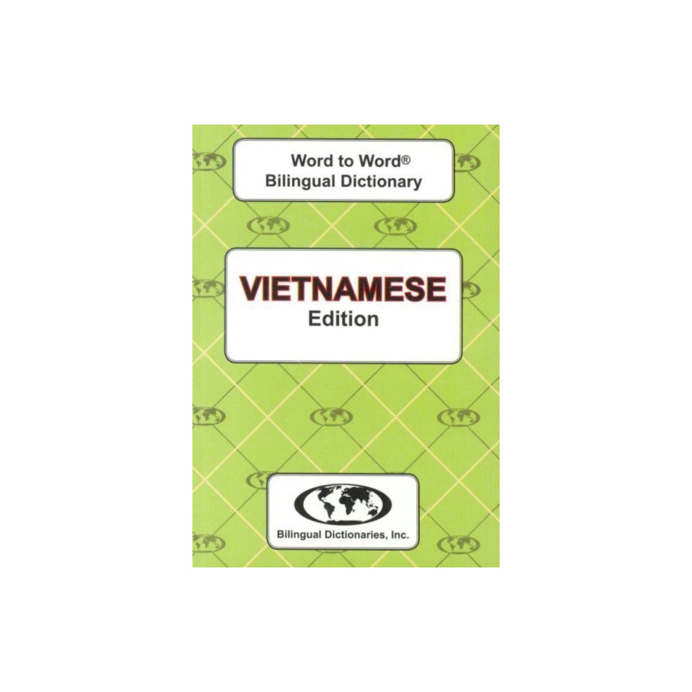 Produktbild för English-Vietnamese & Vietnamese-English Word-to-Word Dictionary (häftad, eng)