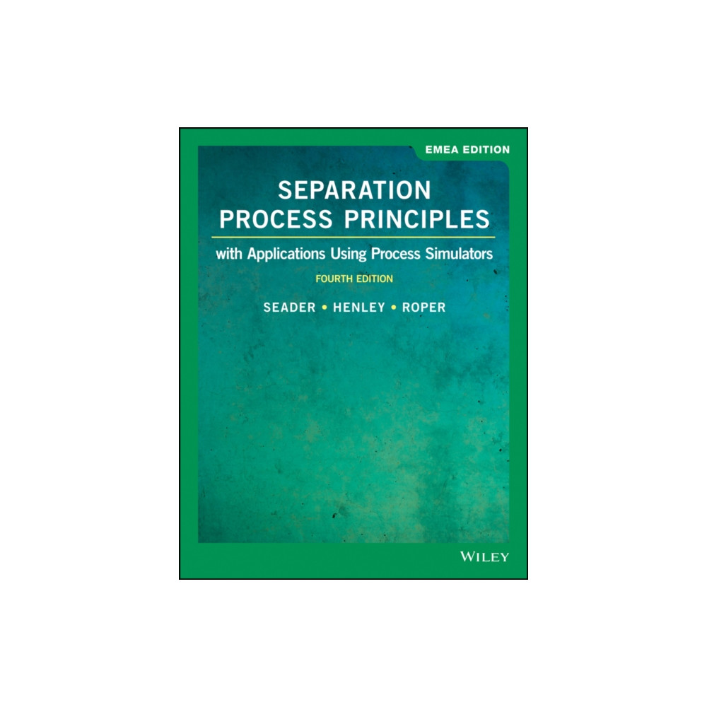 Produktbild för Separation Process Principles (häftad, eng)