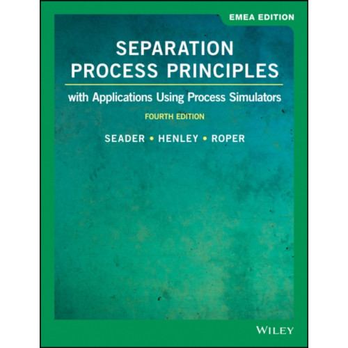 John Wiley & Sons Inc Separation Process Principles (häftad, eng)