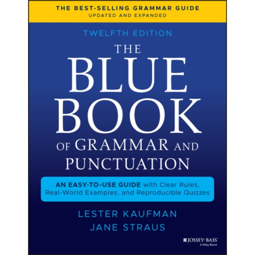 John Wiley & Sons Inc The Blue Book of Grammar and Punctuation (häftad, eng)