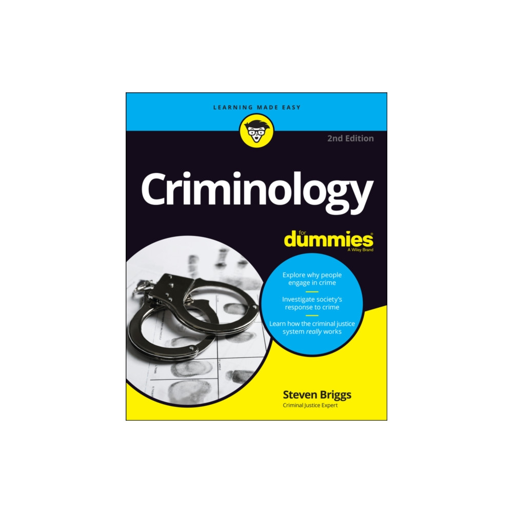 Produktbild för Criminology For Dummies (häftad, eng)