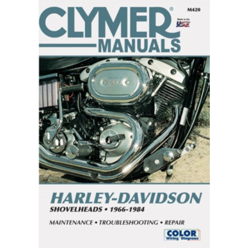 Haynes Publishing Group Harley-Davidson Shovelhead Motorcycle (1966-1984) Clymer Repair Manual (häftad)