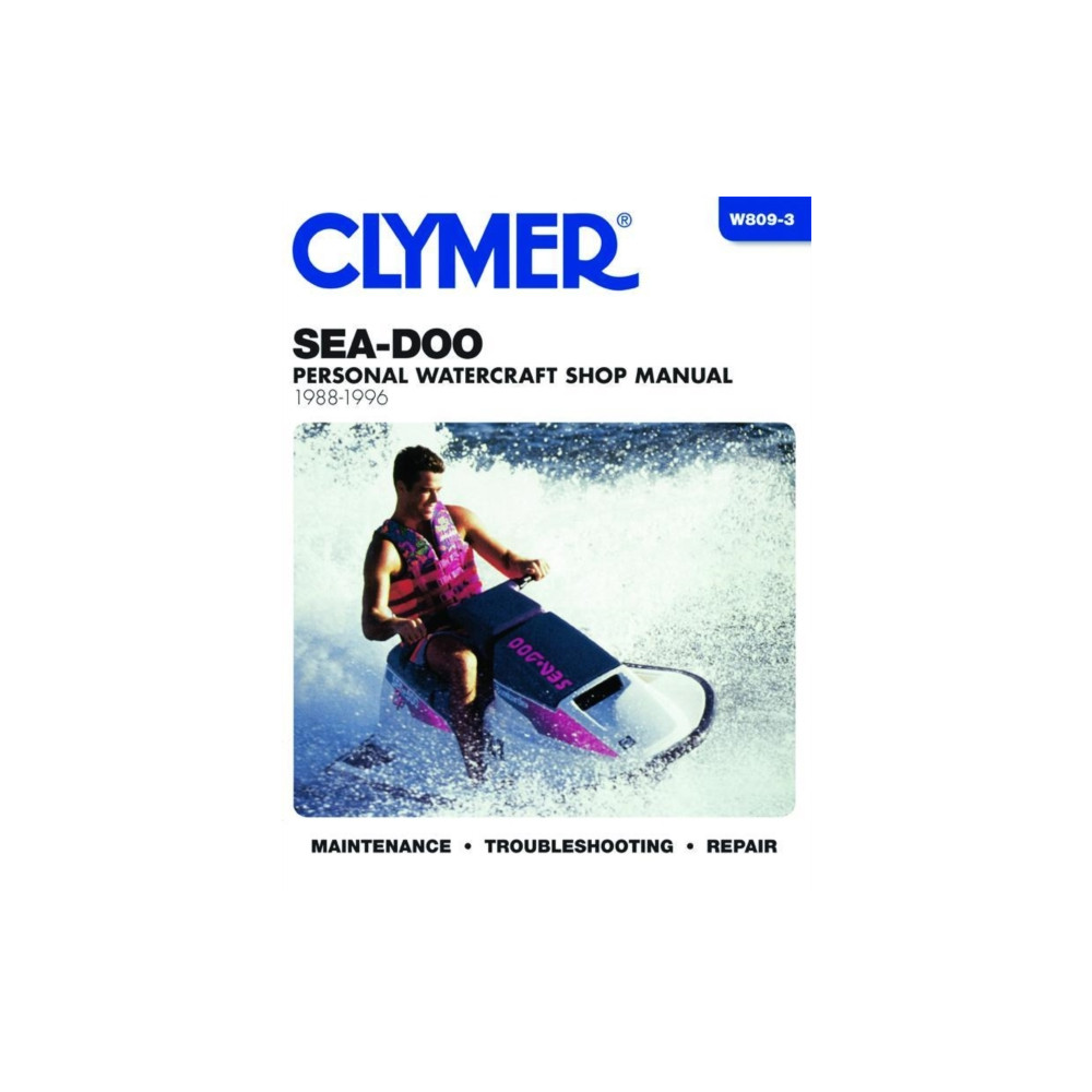 Produktbild för Sea-Doo Water Vehicles 88-96 (häftad, eng)