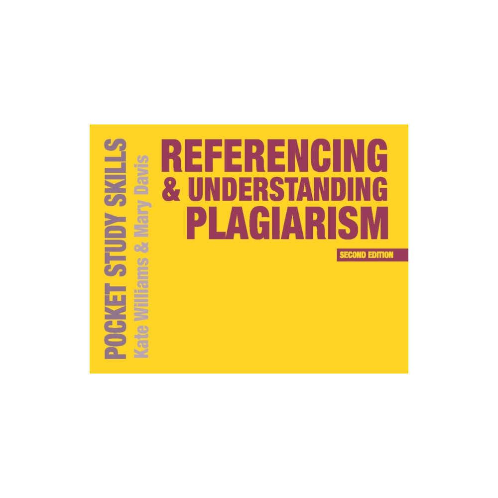 Produktbild för Referencing and Understanding Plagiarism (häftad, eng)