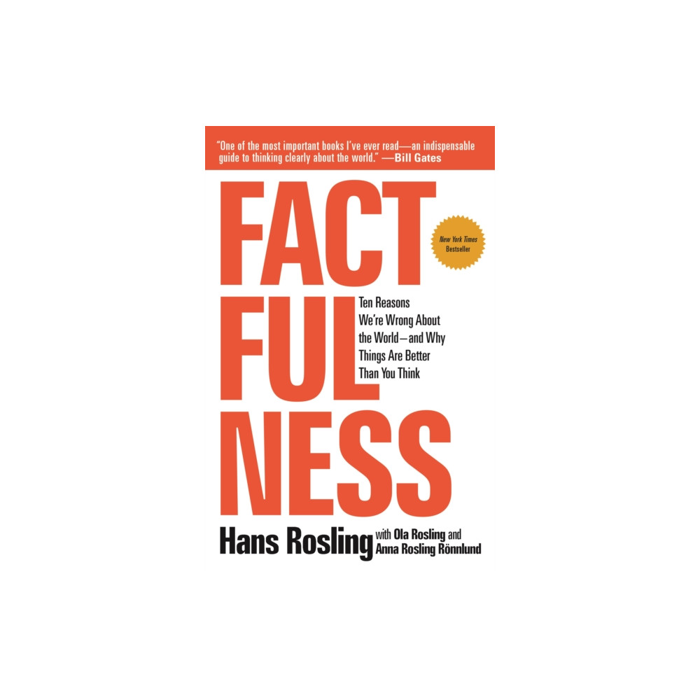Produktbild för Factfulness (häftad, eng)