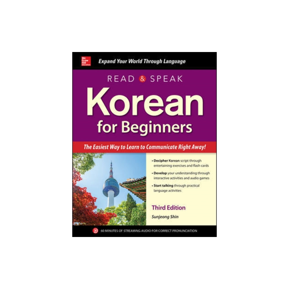 Produktbild för Read and Speak Korean for Beginners, Third Edition (häftad, eng)