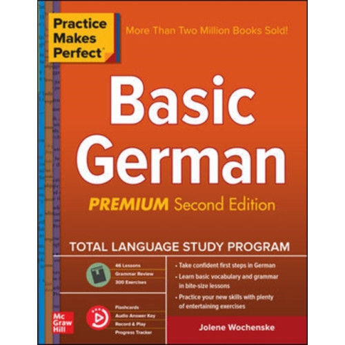 McGraw-Hill Education Practice Makes Perfect: Basic German, Premium Second Edition (häftad, eng)