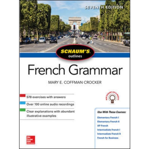 McGraw-Hill Education Schaum's Outline of French Grammar, Seventh Edition (häftad, eng)