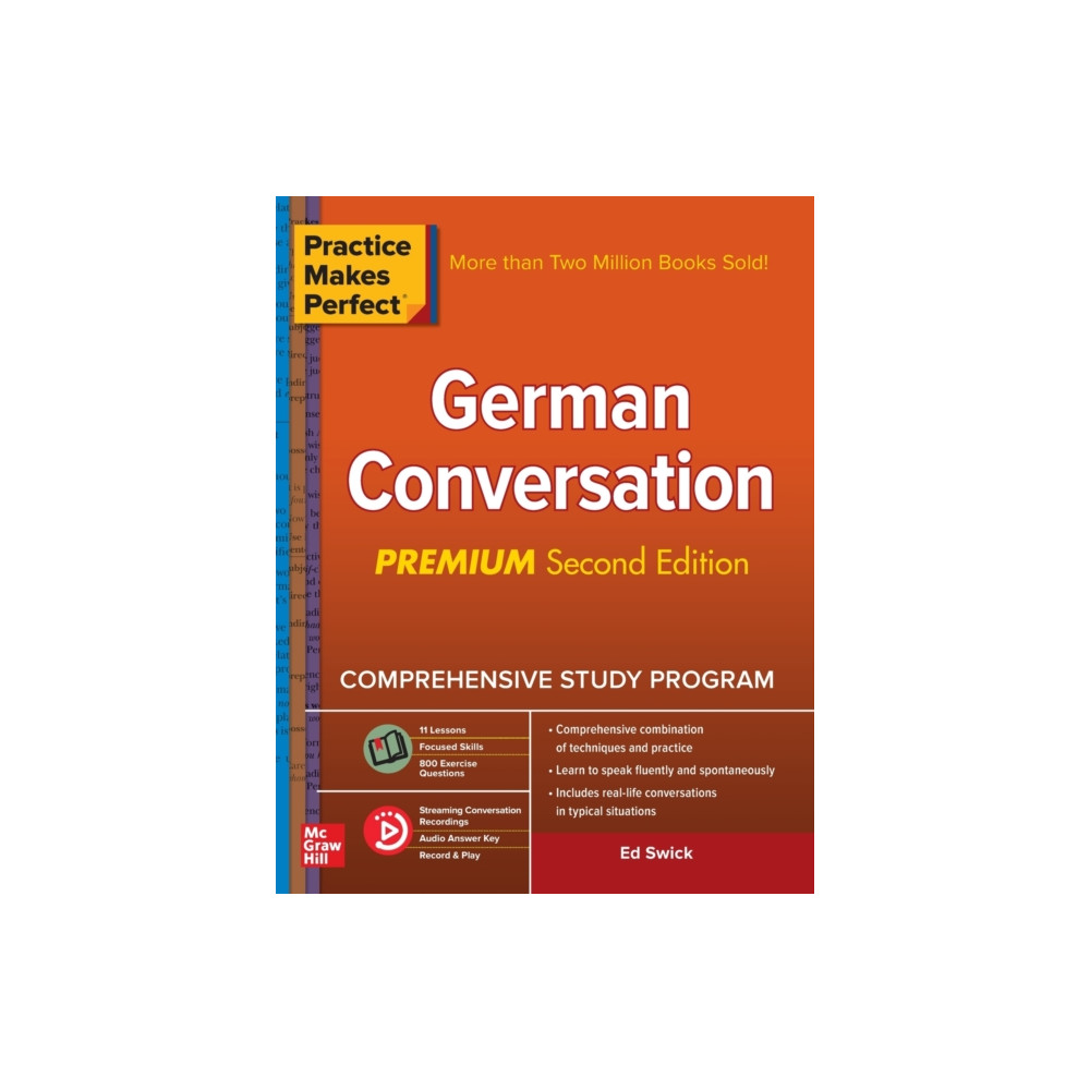 Produktbild för Practice Makes Perfect: German Conversation, Premium Second Edition (häftad, eng)