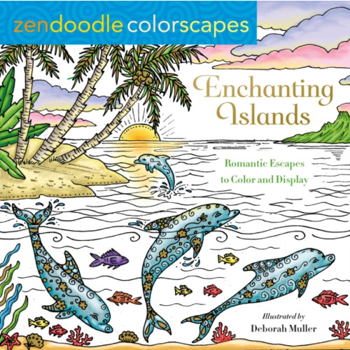 St. Martin's Publishing Group Zendoodle Colorscapes: Enchanting Islands (häftad, eng)