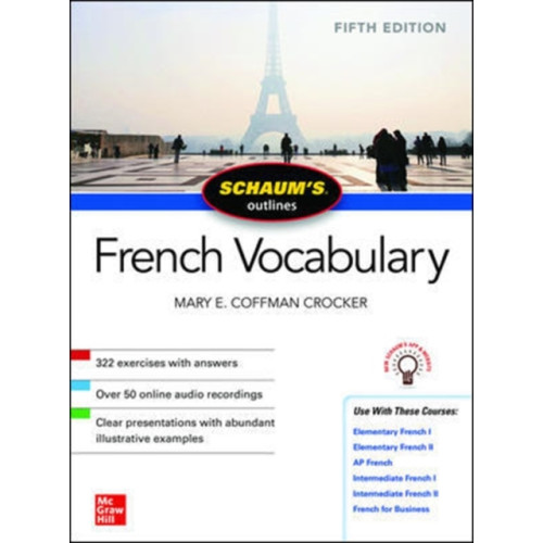 McGraw-Hill Education Schaum's Outline of French Vocabulary, Fifth Edition (häftad, eng)