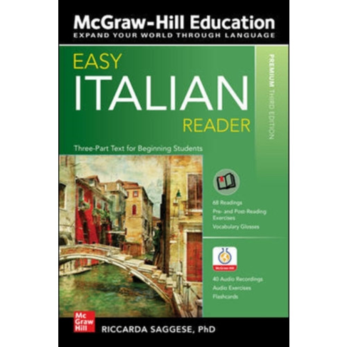 McGraw-Hill Education Easy Italian Reader, Premium Third Edition (häftad, eng)