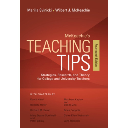 Cengage Learning, Inc McKeachie's Teaching Tips (häftad, eng)