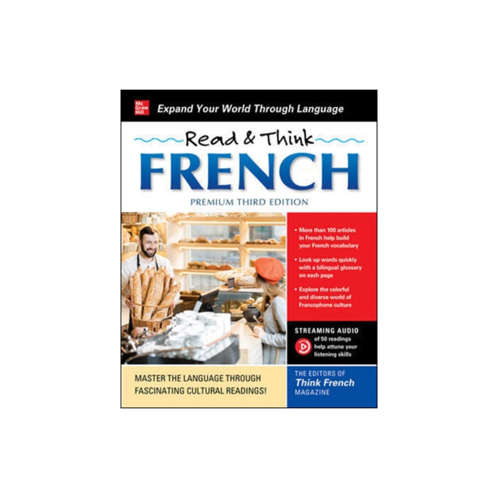 Produktbild för Read & Think French, Premium Third Edition (häftad, eng)